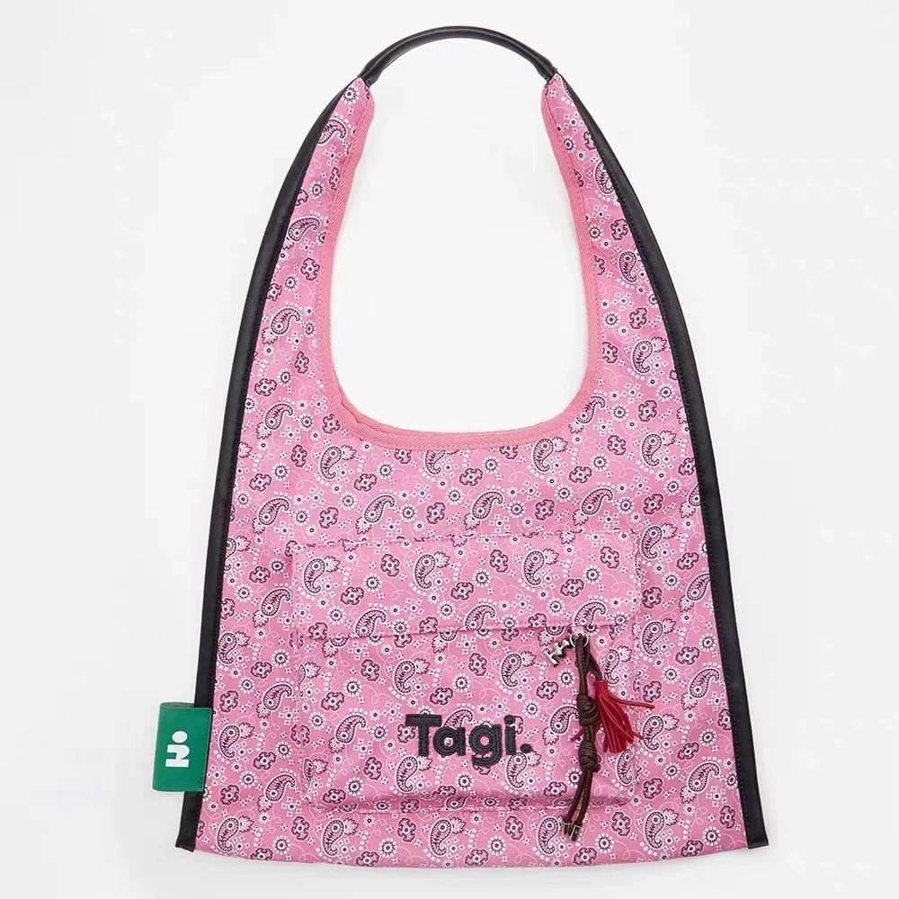 Vintage Patchwork Canvas Tote Bag with Paisley & Plaid Design