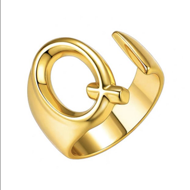 English alphabet ring (26 letters)