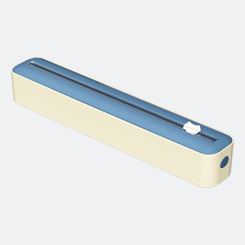 Cross-Border Cling Film Cutter Magnetic Kitchen Adjustable Baking Paper Tin Foil Tear-Free Cutter Storage Box