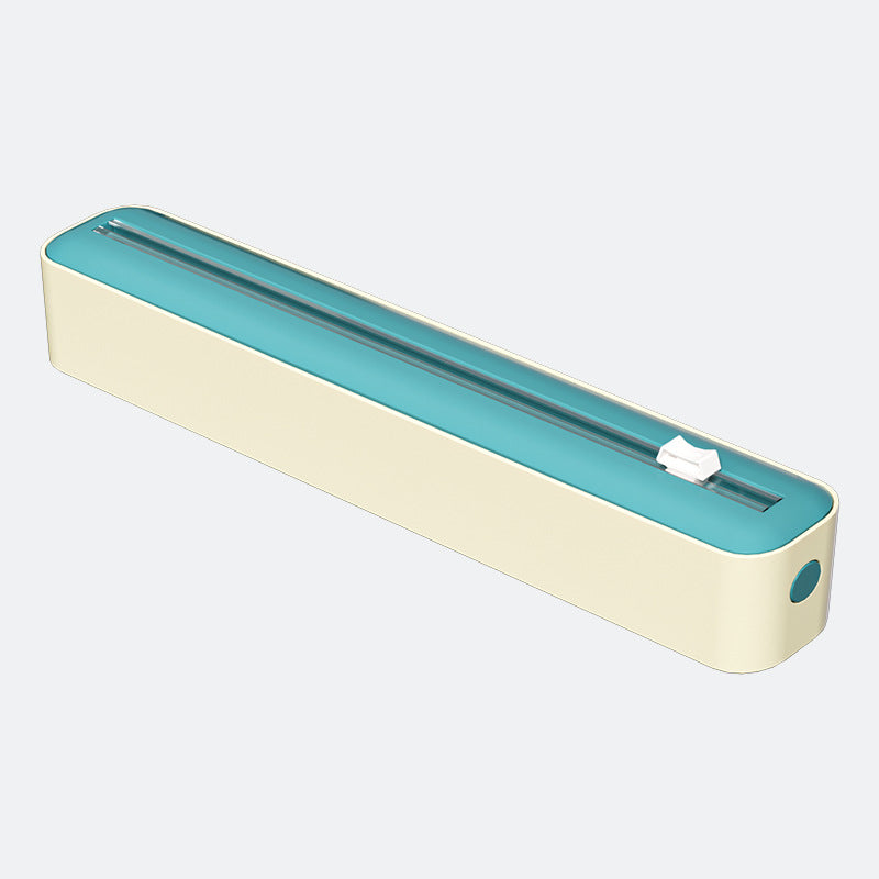 Cross-Border Cling Film Cutter Magnetic Kitchen Adjustable Baking Paper Tin Foil Tear-Free Cutter Storage Box