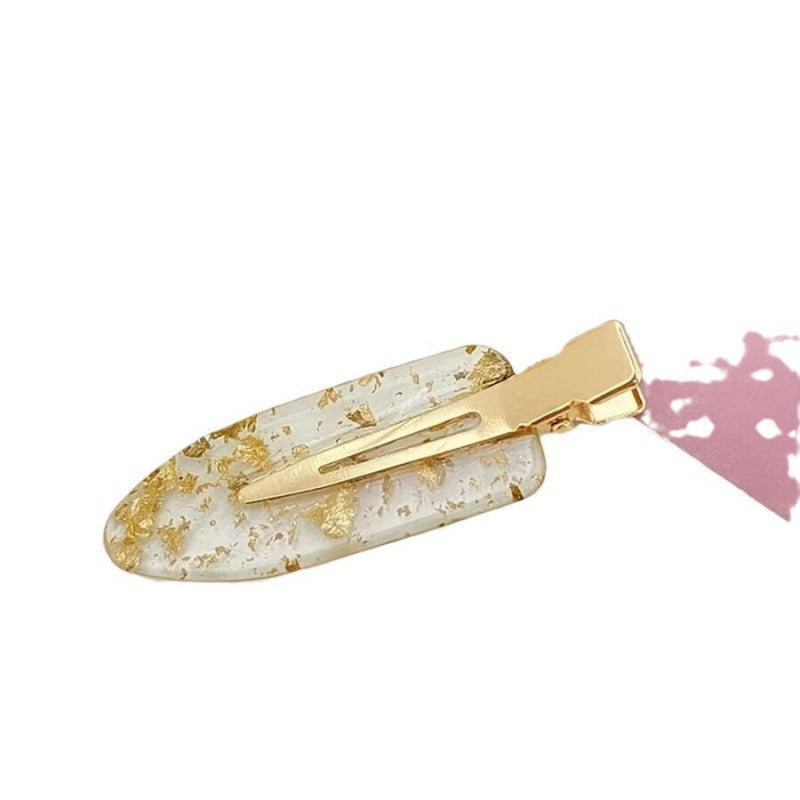 Acetate Hairpin with Gold Filigree—Radiating an Elegant, High-End Aura