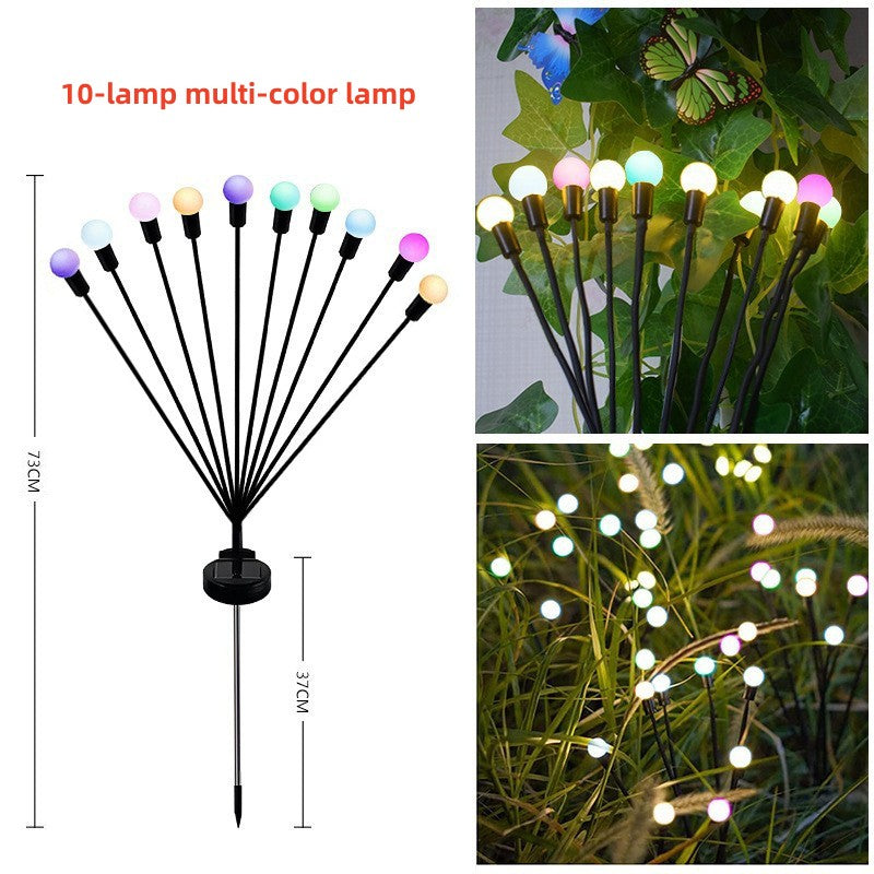 Imsgurus🔥Solar Powered Firefly Garden Light