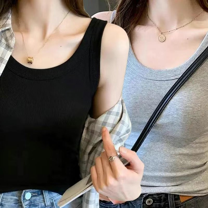Multifunctional Anti-Exposure Sleeveless Thin Layering Camisole