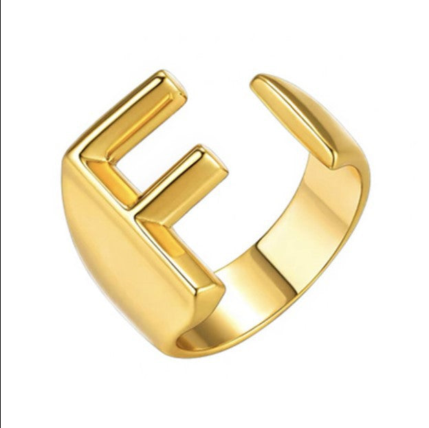 English alphabet ring (26 letters)