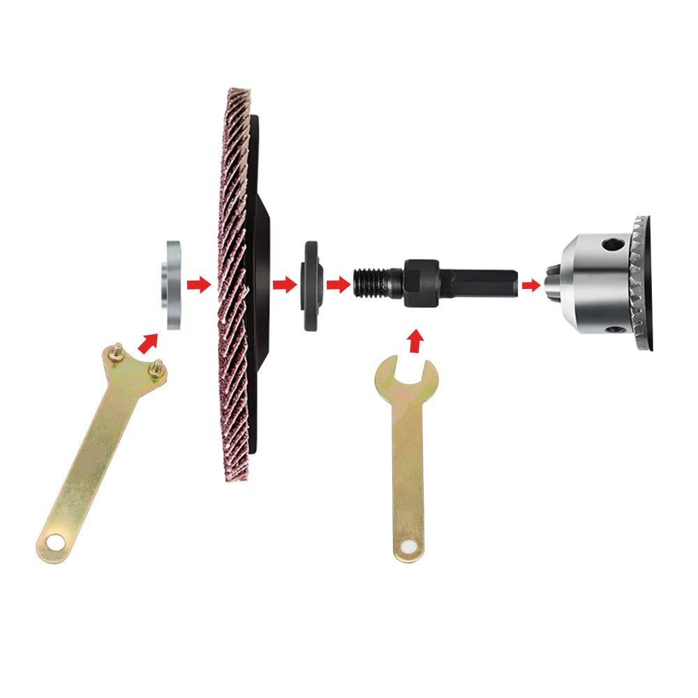 Imsgurus🔥Electric Drill Angle Grinder Conversion Kit