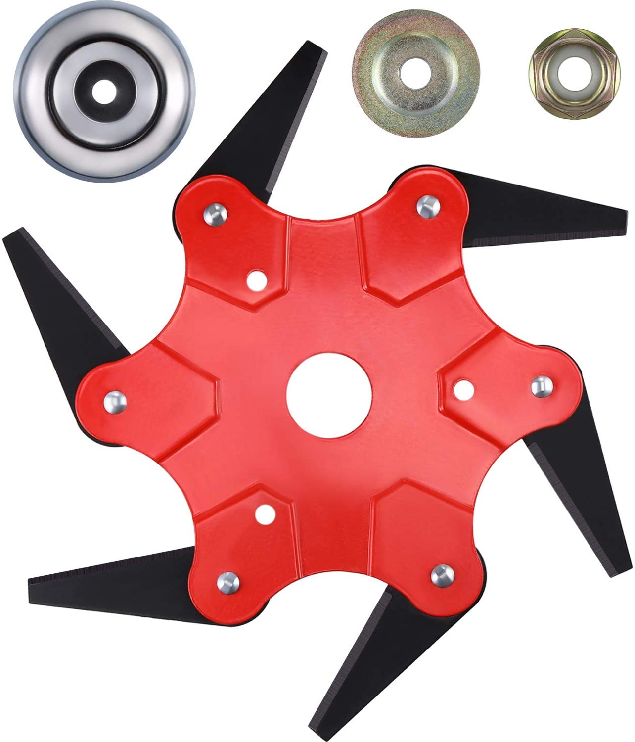 Imsgurus🔥Universal 6-blade steel garden pruning head