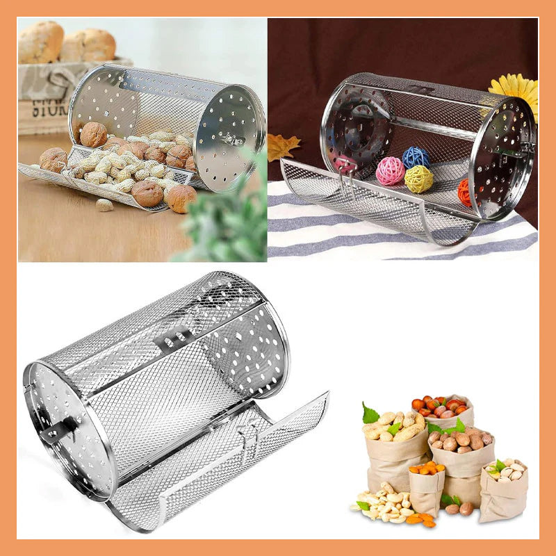 Imsgurus🔥Stainless Steel Rotating Grill