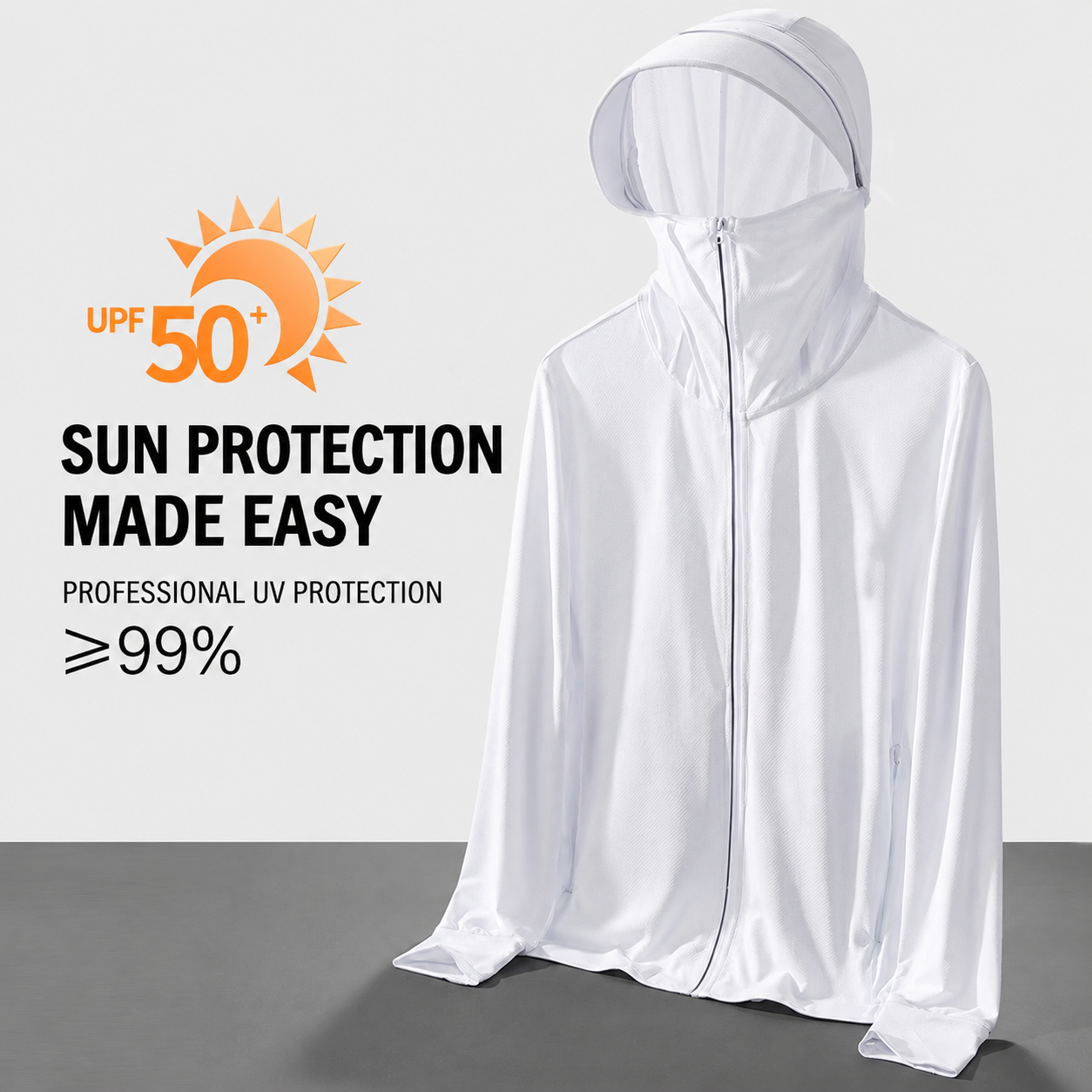 New Summer Ultra-Thin, Breathable Sun-Protection Fishing Jacket