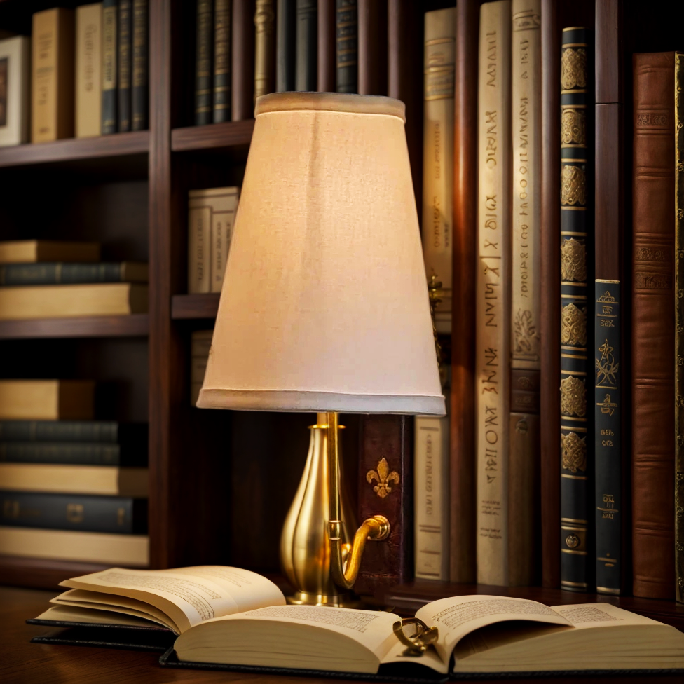 Imsgurus🔥Classic Literature Lamp – Illuminate Your Space with Timeless Elegance