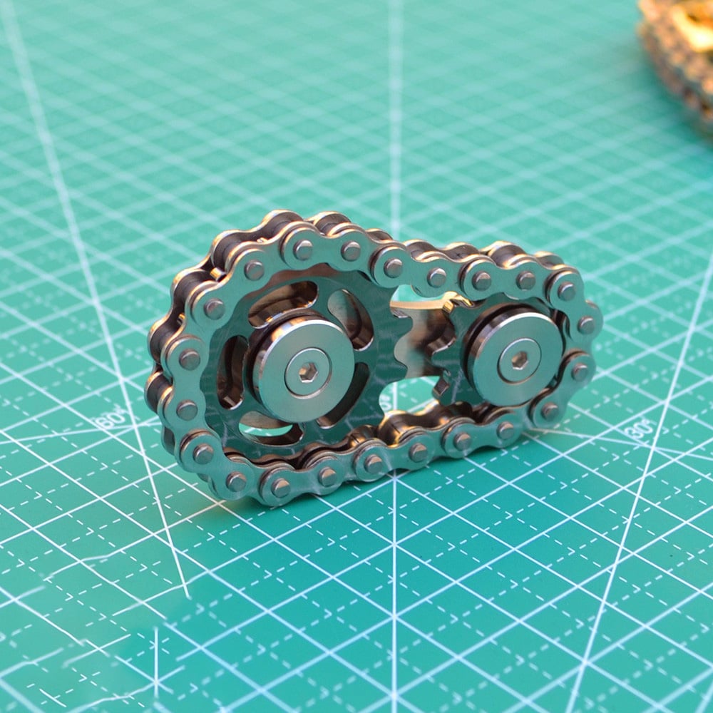 - Sprockets Bicycle Chain Fidget Spinner Toys