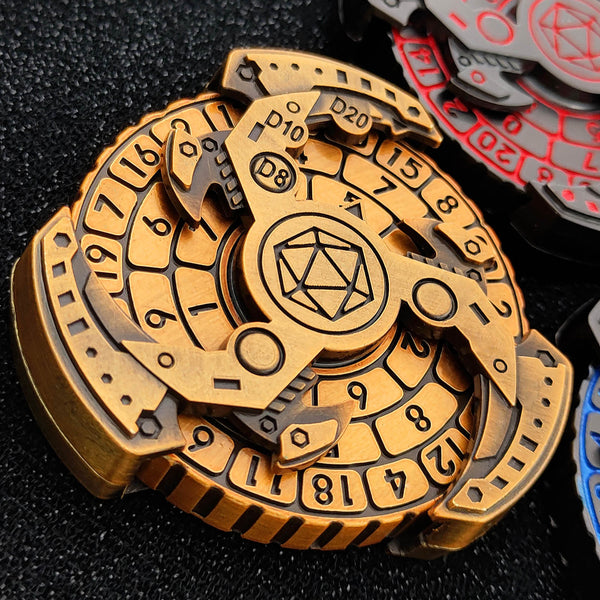 Dungeons and Dragons Metal Dice Spinner(BUY 2 FREE SHIPPING)