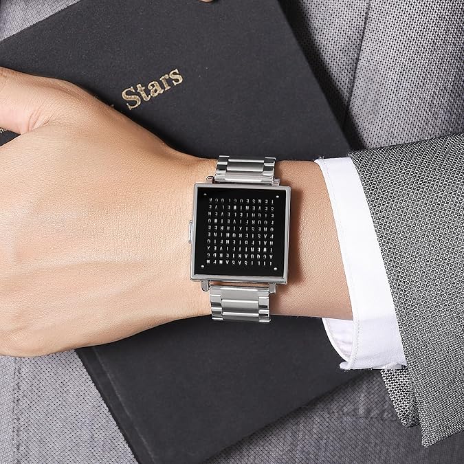 👨‍💼45% off Square Letter Men's Luxury Electronic Watch⌚