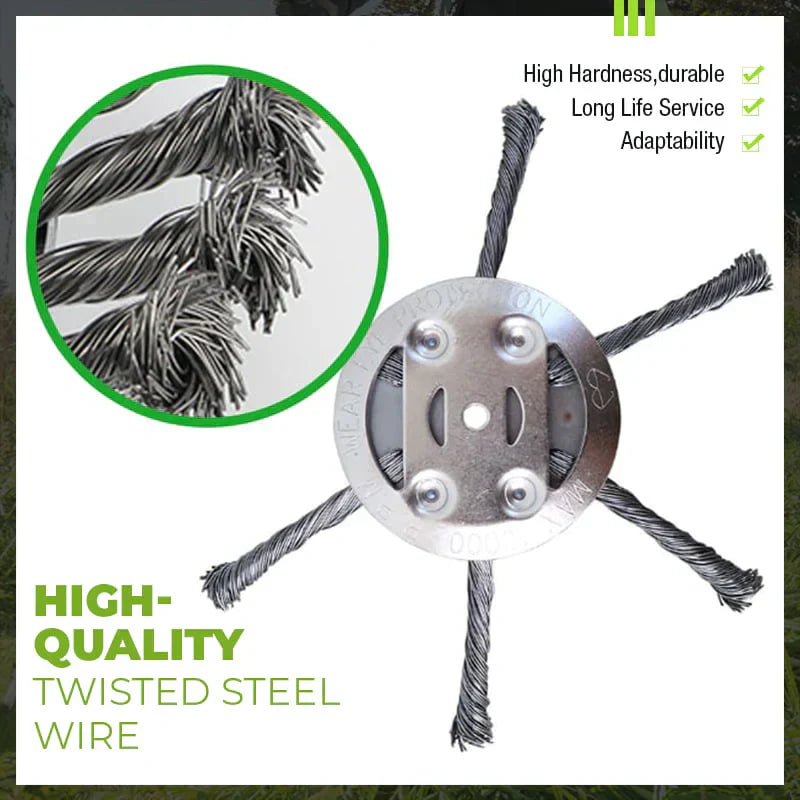 Imsgurus🔥Steel Wire Grass Trimmer Head