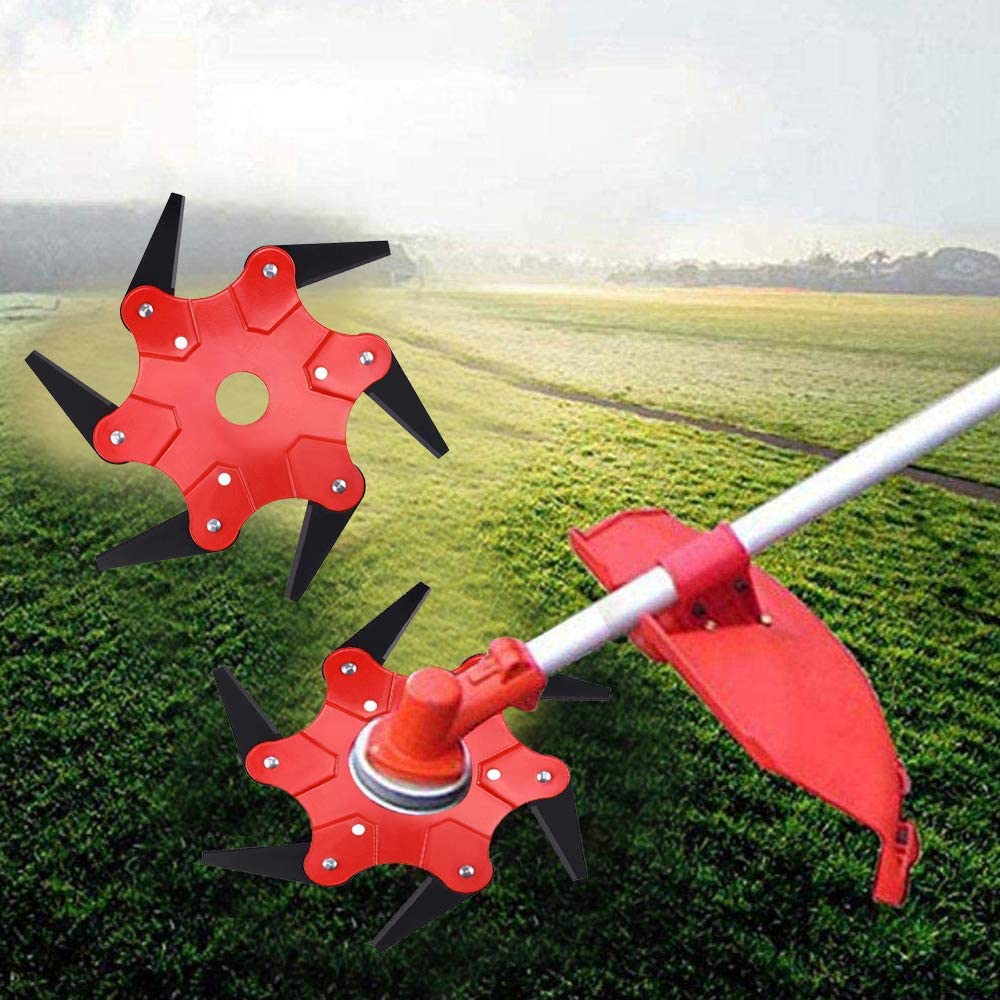 Imsgurus🔥Universal 6-blade steel garden pruning head