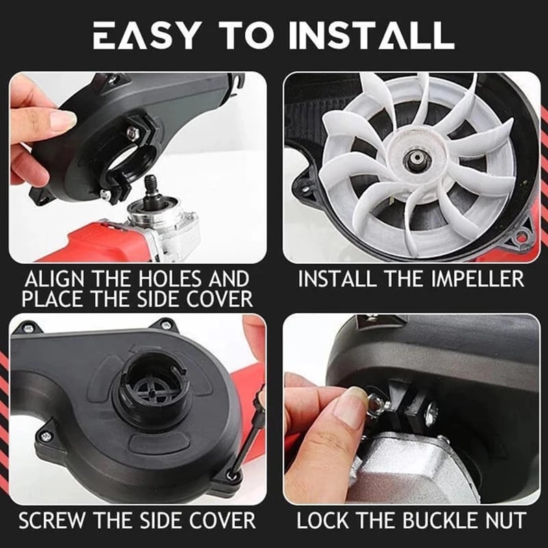 Imsgurus🔥Angle Grinder to Blower Adapter Set