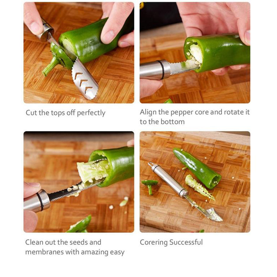 Imsgurus🔥Pepper Seed Corer Remover