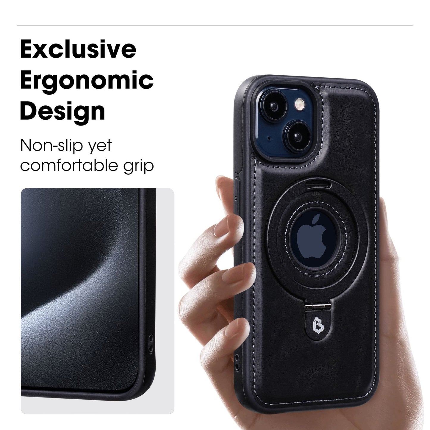 Imsgurus🔥Luxurious  Invisible Stand iPhone Case