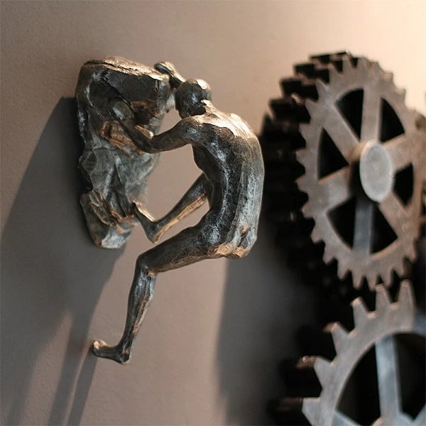 Imsgurus🔥Unique 3D sculpture Art (Copper Black)