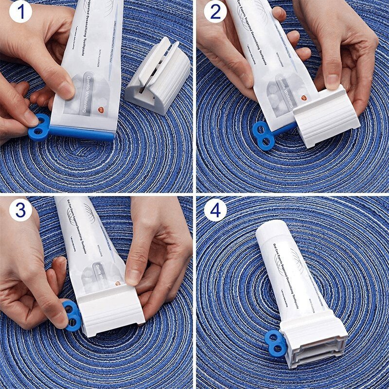 $9.99 - Rolling toothpaste squeezer