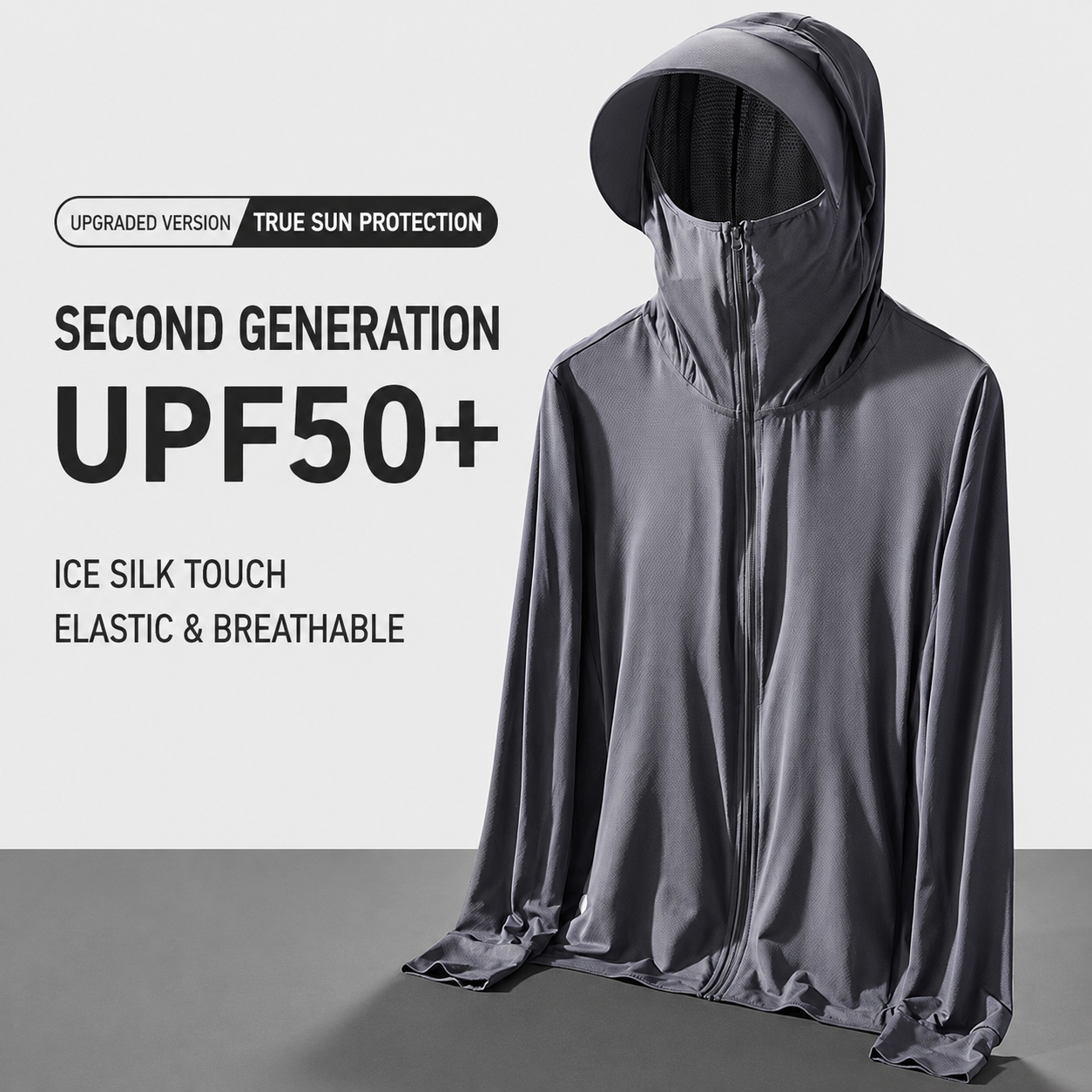 New Summer Ultra-Thin, Breathable Sun-Protection Fishing Jacket
