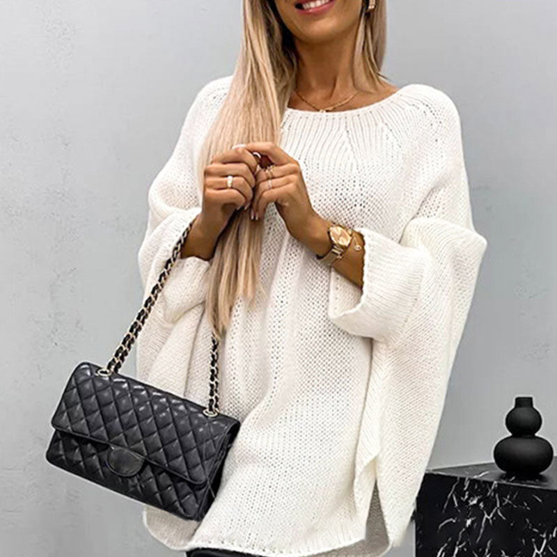 Imsgurus💓Women’s Elegant Knitted Cape Sweater