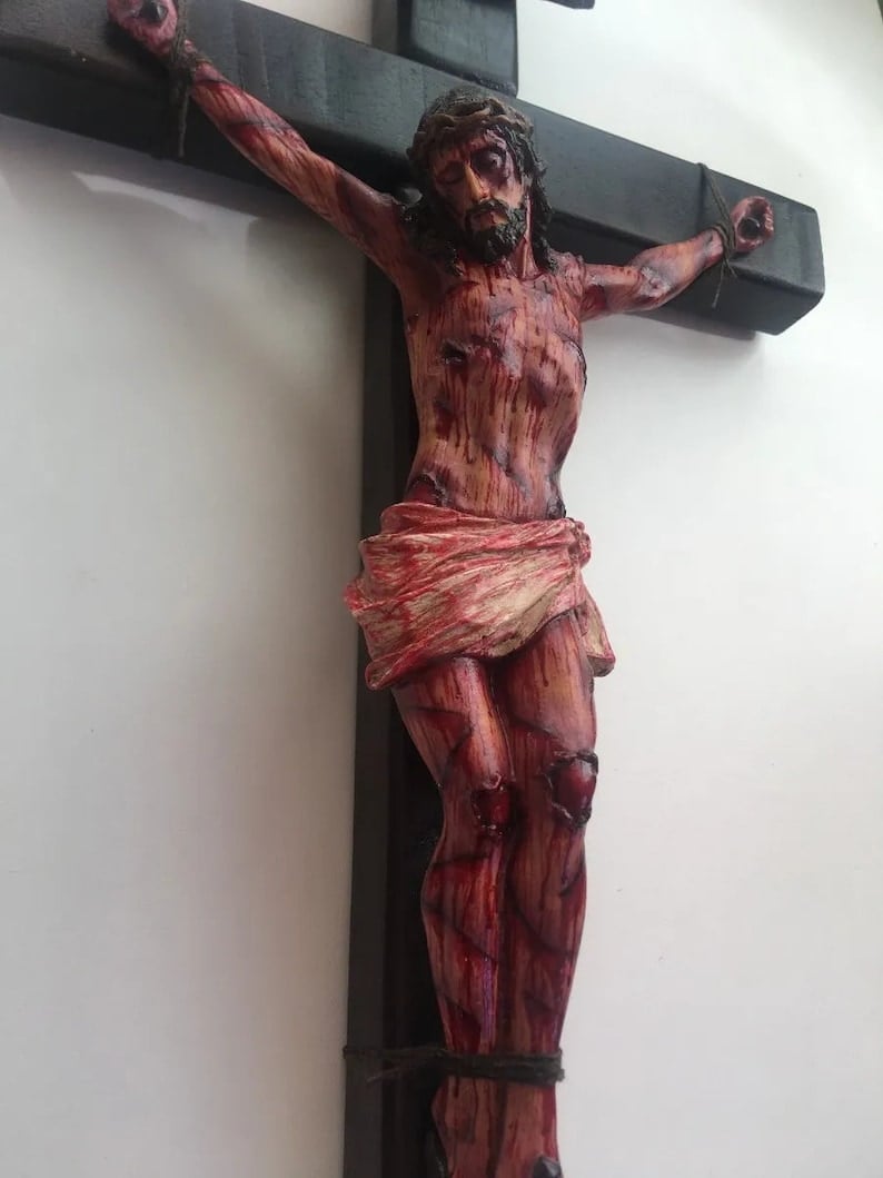 Imsgurus🔥Handmade - Realistic Crucifix Christ
