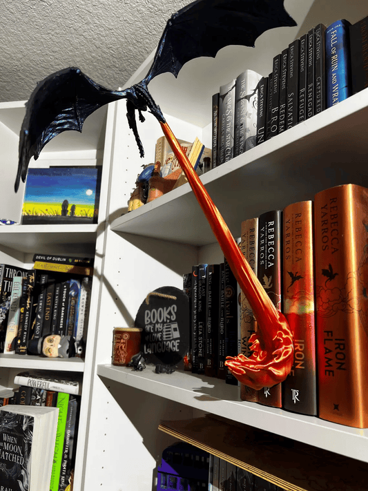 Imsgurus🔥Dragon Flame Book Nook