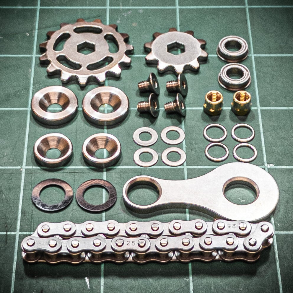 - Sprockets Bicycle Chain Fidget Spinner Toys