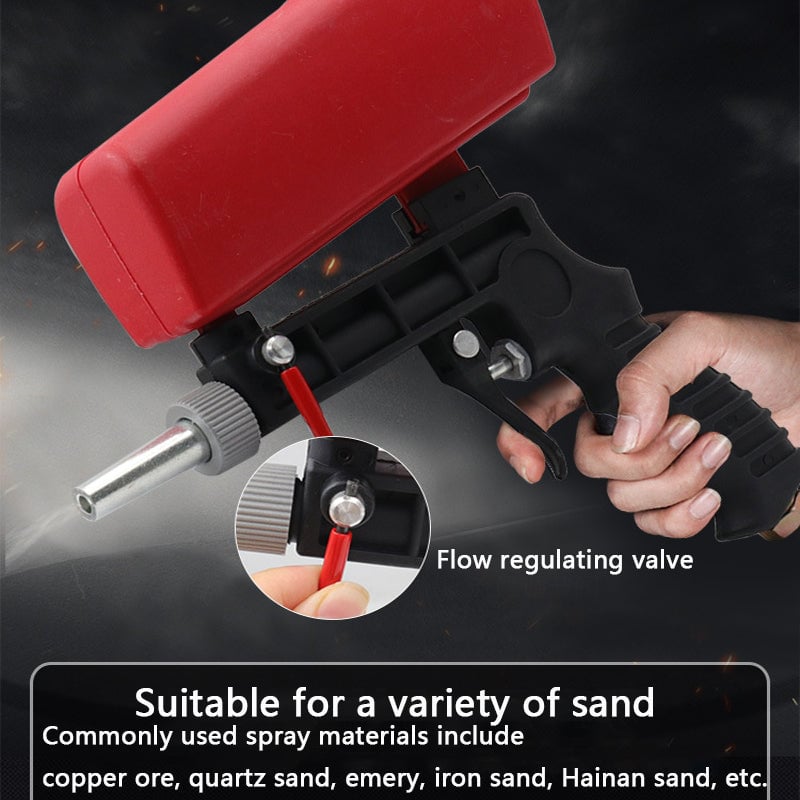 Imsgurus🔥Portable Pneumatic Sandblasting Gun