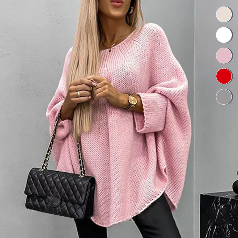 Imsgurus💓Women’s Elegant Knitted Cape Sweater