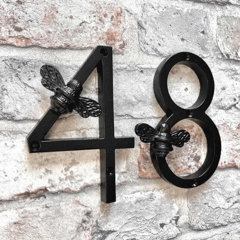 🐝Limited-time 50% off 🐝Bee House Number Plate