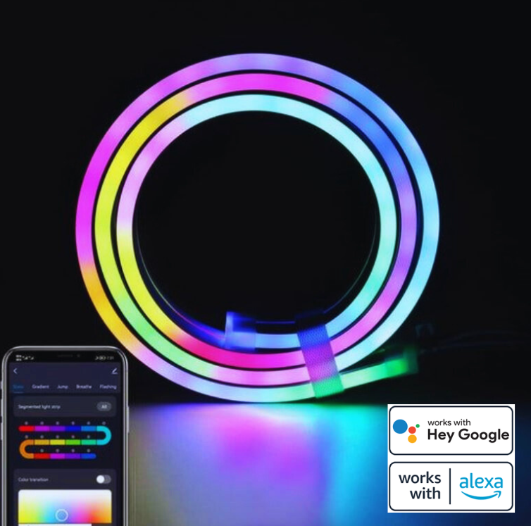 🪢🌈Neon LED Strip Lights(Bring vibrant lighting and a stylish touch)
