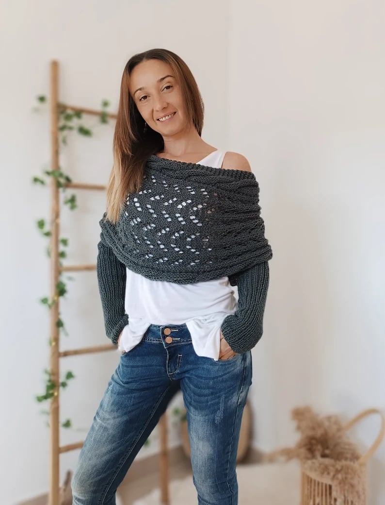 Imsgurus🔥Knitted shawls, ladies shawls,