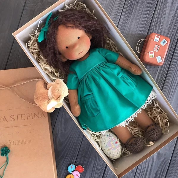 Imsgurus👧Handmade Waldorf Doll