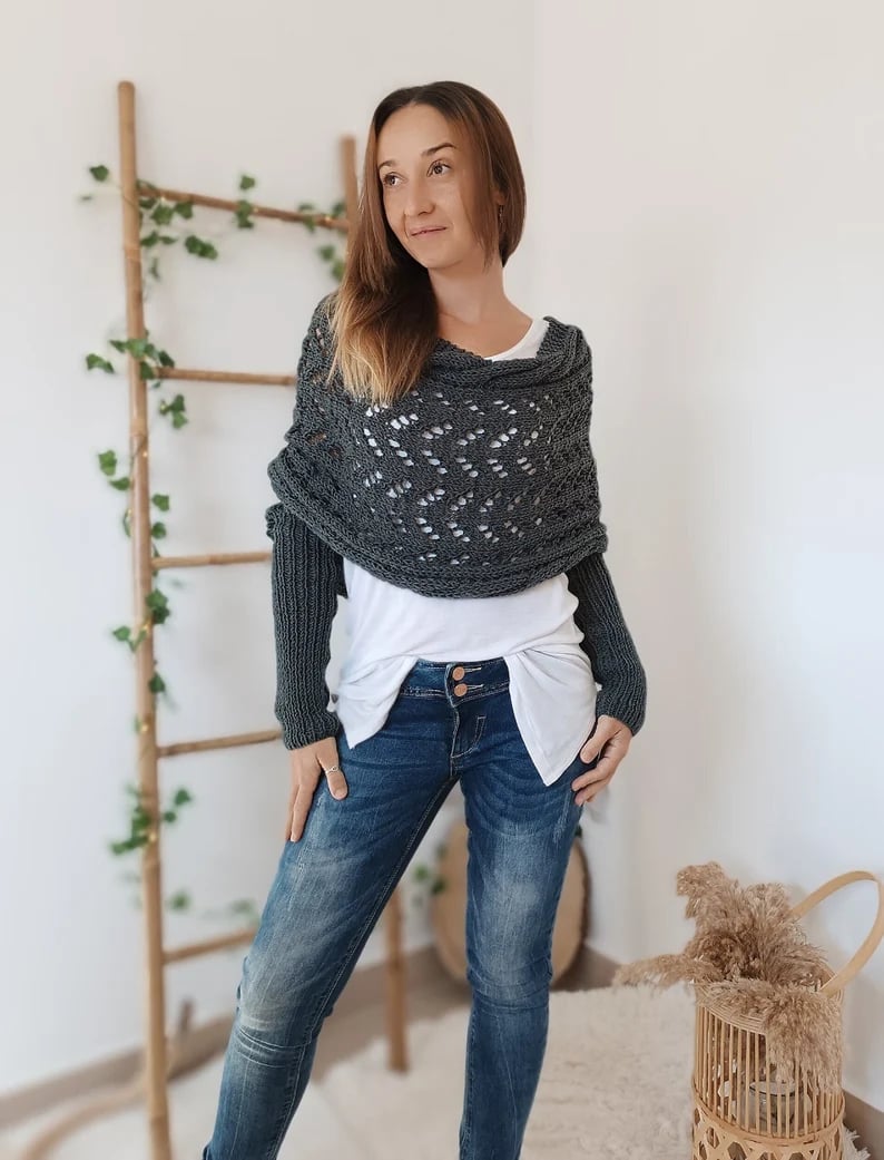 Imsgurus🔥Knitted shawls, ladies shawls,