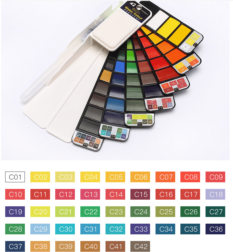 Imsgurus🔥Handy Watercolor Travel Kit