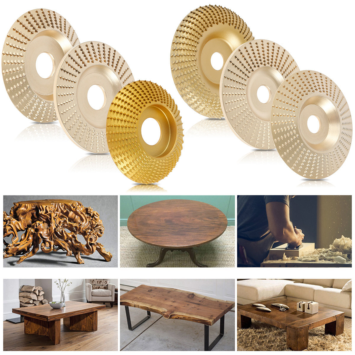 Imsgurus🔥products Flat wood grinding wheel