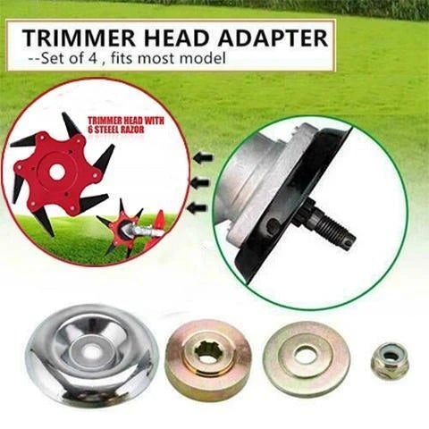 Imsgurus🔥Universal 6-blade steel garden pruning head