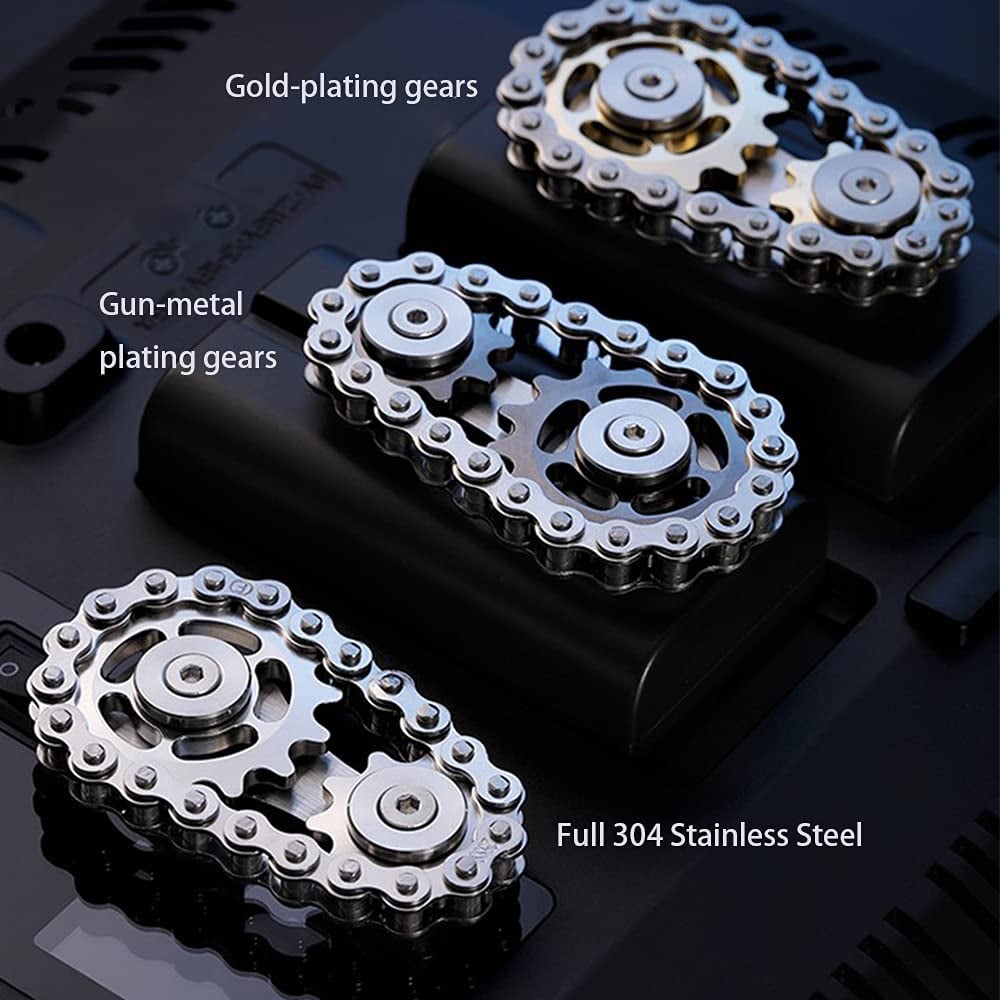 - Sprockets Bicycle Chain Fidget Spinner Toys