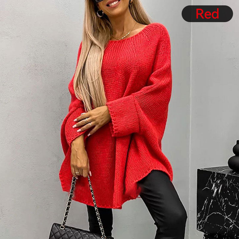 Imsgurus💓Women’s Elegant Knitted Cape Sweater