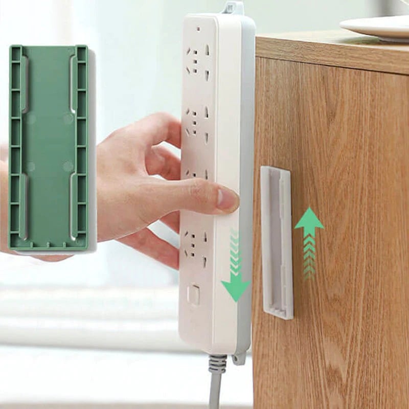 Imsgurus🔥Adhesive Punch-free Socket Holder