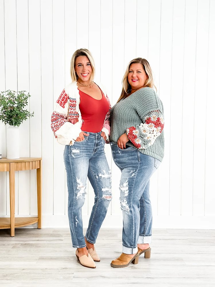 Imsgurus💓Savannah - Stretch Jeans