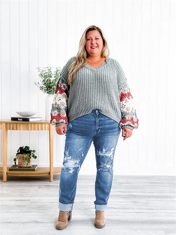 Imsgurus💓Savannah - Stretch Jeans