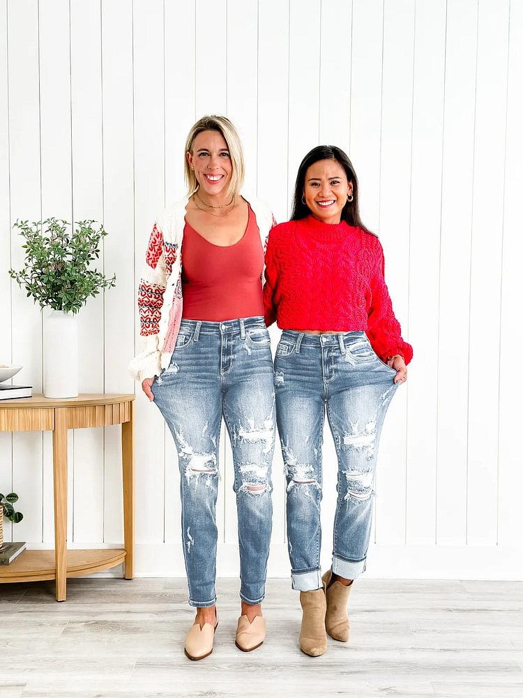 Imsgurus💓Savannah - Stretch Jeans