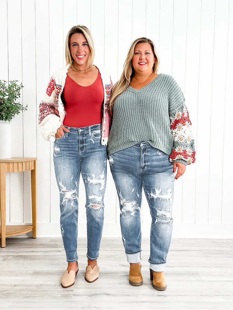 Imsgurus💓Savannah - Stretch Jeans