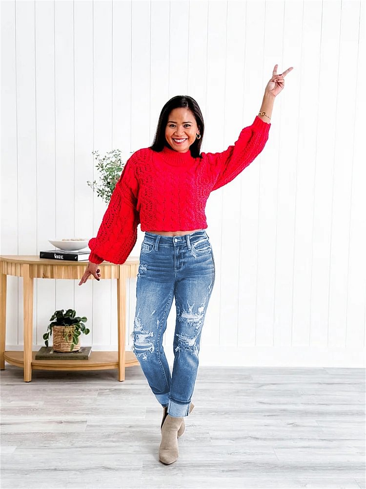 Imsgurus💓Savannah - Stretch Jeans