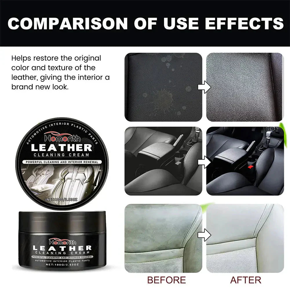 Premium Leather Care Cream – Instant Refresh & Protection