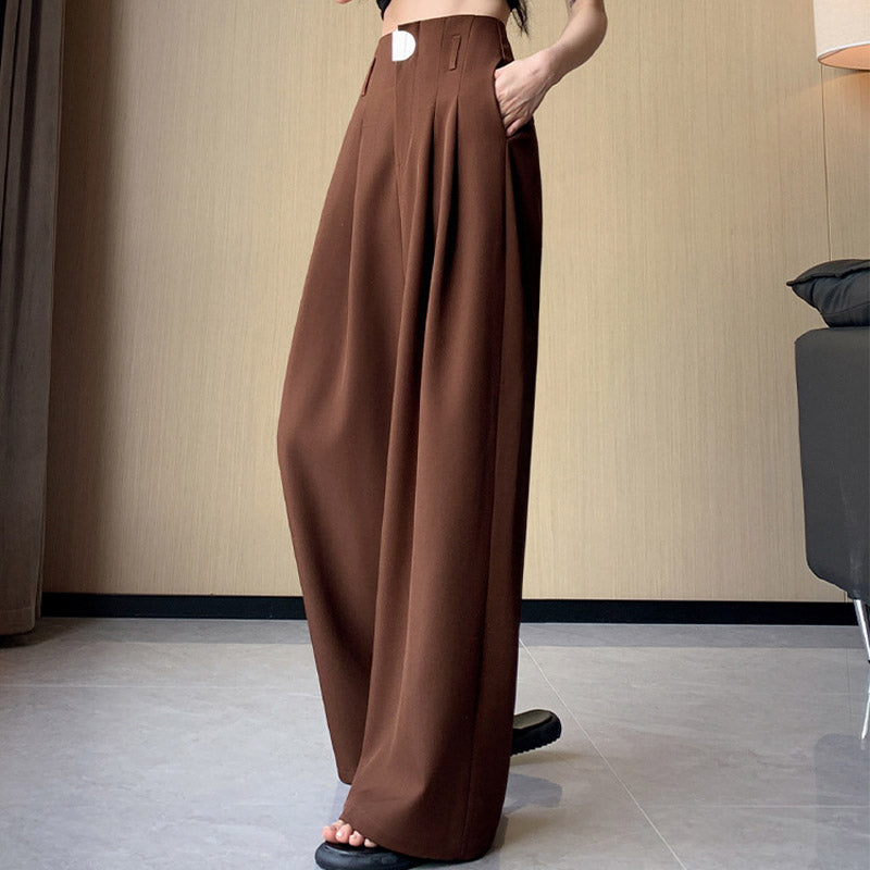 ImsgurusHigh Waist Wide Leg Suit Pants for Women  imsgurus